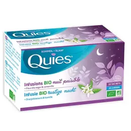 Quies Infusions BIO nuit paisible 20 sachets