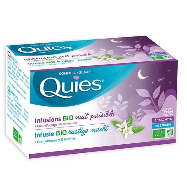 Quies Infusions BIO nuit paisible 20 sachets