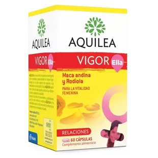 Aquilea Vigor Ella Maca Andina y Rodiola 60 Cápsulas