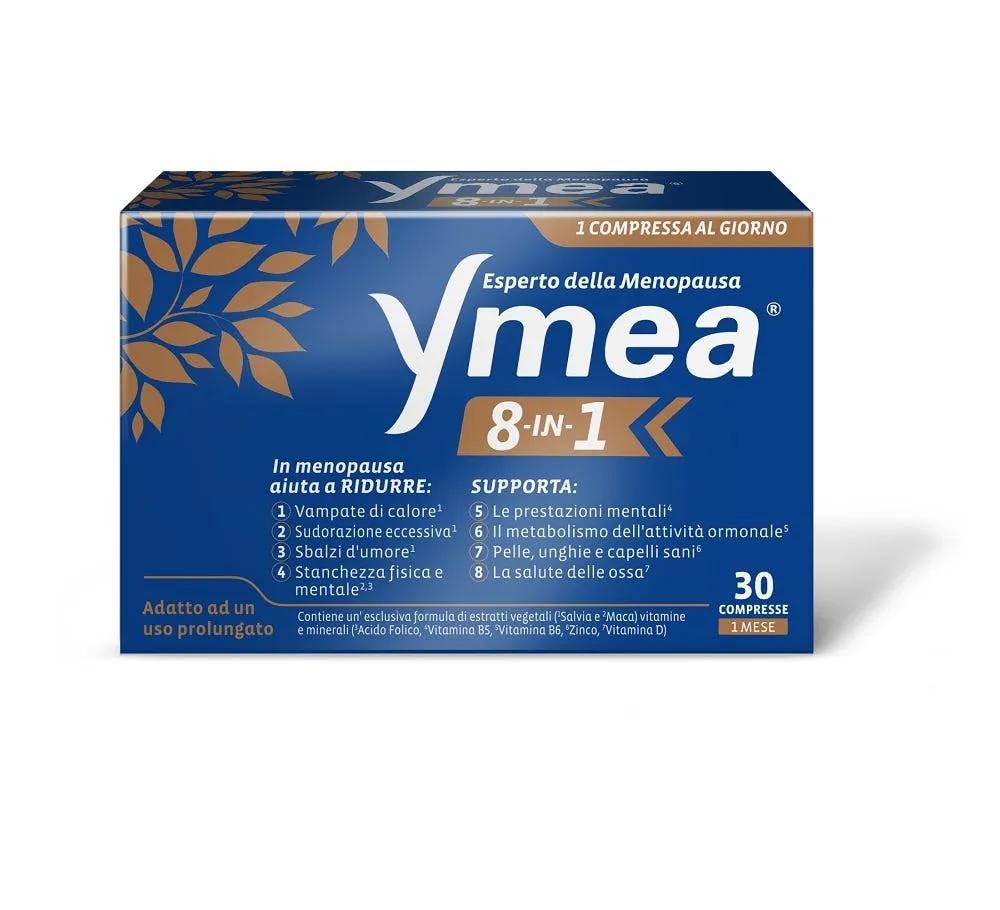 Ymea 8 in 1 Integratore Menopausa 30 Compresse