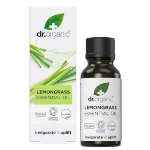 Dr. Organic Citroengras Etherische Olie 100% Puur 10 ml