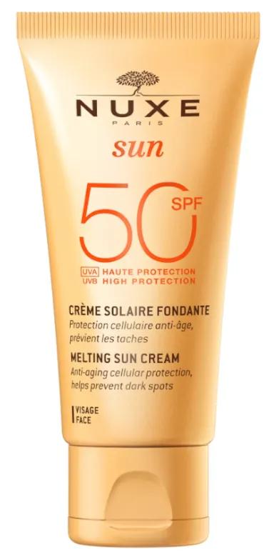 Nuxe Schmelzende Creme für das Gesicht SPF50 50ml
