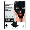 Iroha Nature Detox Masque Tissu Biodégradable Charbon