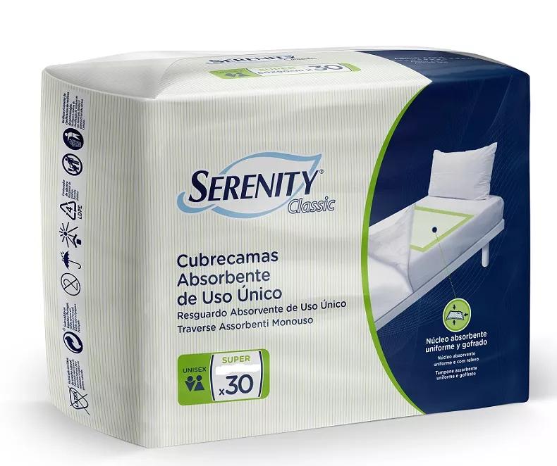 Serenity Classic Empapador Expert 60x40 Súper 30 uds