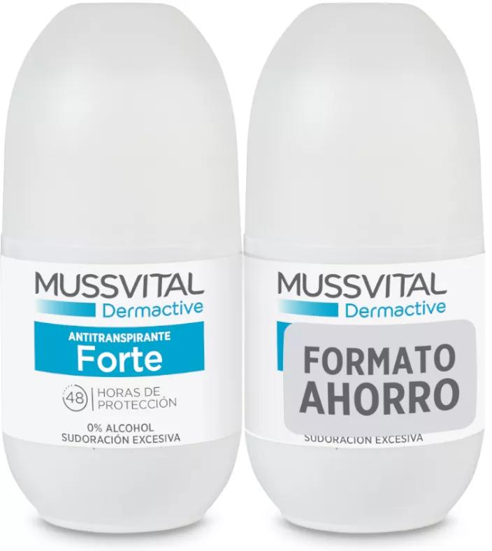 Mussvital Derma Deo Forte 2x75 ml