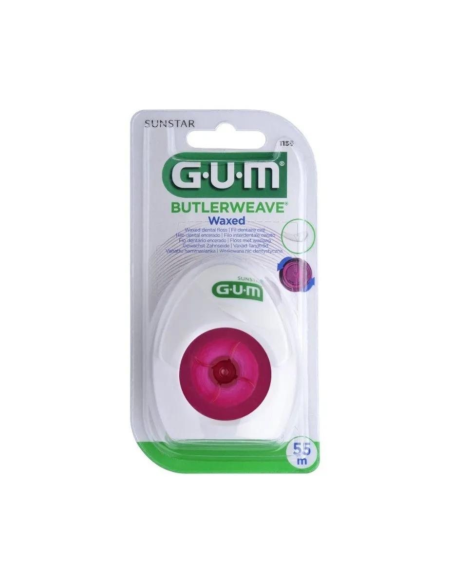 Gum Butlerweave Filo Interdentale Cerato 55 metri