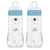 MAM Easy Active Fast Flow Baby Bottle Matte Blue +4m 330ml 2 units