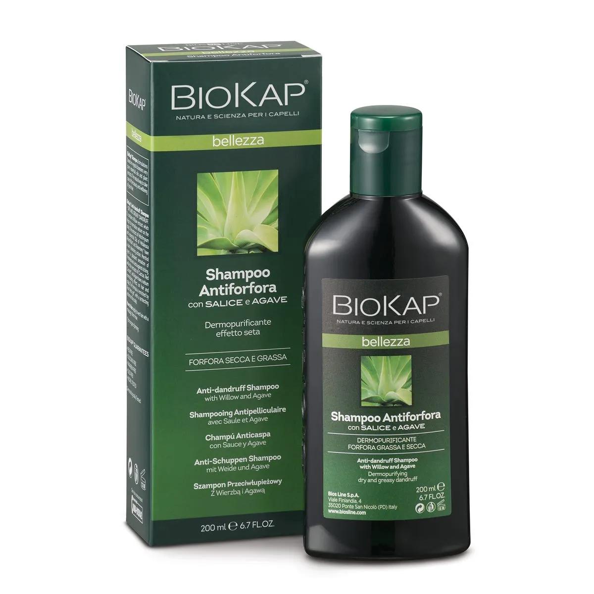 Biokap Shampoo Antiforfora Effetto Fresco 200 ml