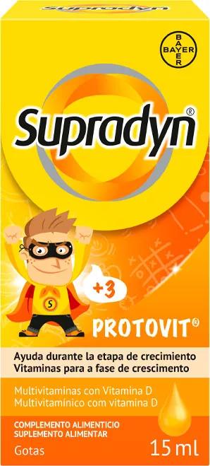 Supradyn Protovit Vitaminas y Minerales para el Crecimiento 15 ml