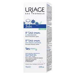 Uriage Bébé 1èr Cold Cream Nourrissante Apaisante Visage Corps 75ml