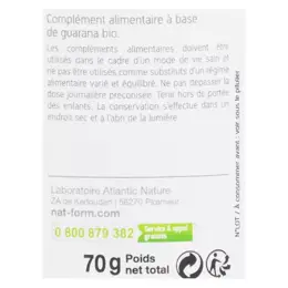 Nat & Form Bio Guarana 200 gélules