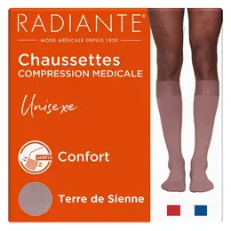 RADIANTE Chaussettes de compression Sienne Ressource Taille 2 Classe 2