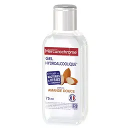 Mercurochrome Désinfectants Gel Hydroalcoolique Amande Douce 75ml