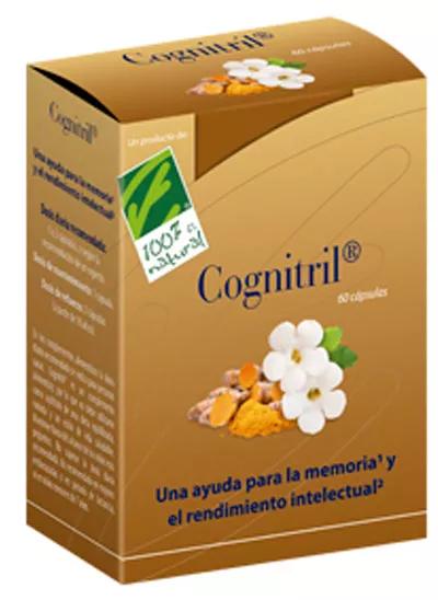 100% Natural Cognitril Memória 60 Cápsulas