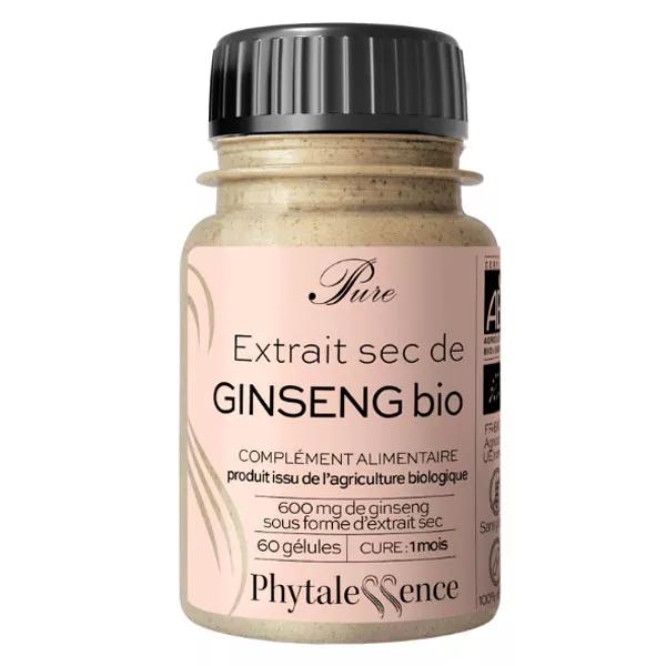 Phytalessence Estratto secco di ginseng biologico puro 60 capsule