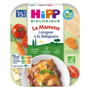 Hipp La Mamma Bio Lasagne alla Bolognese +15mesi 250g