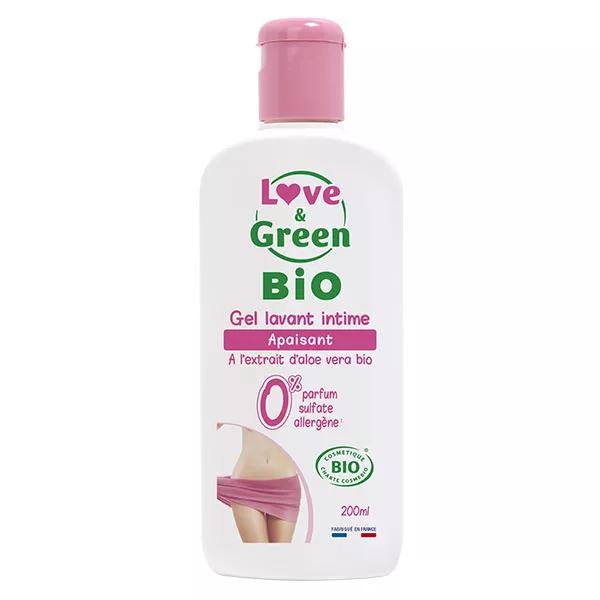 Love & Green Gel Limpiador Íntimo Calmante Bio 200ml