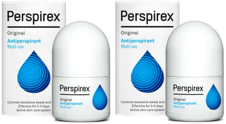 Perspirex Oksels Roll-on 2x20 ml