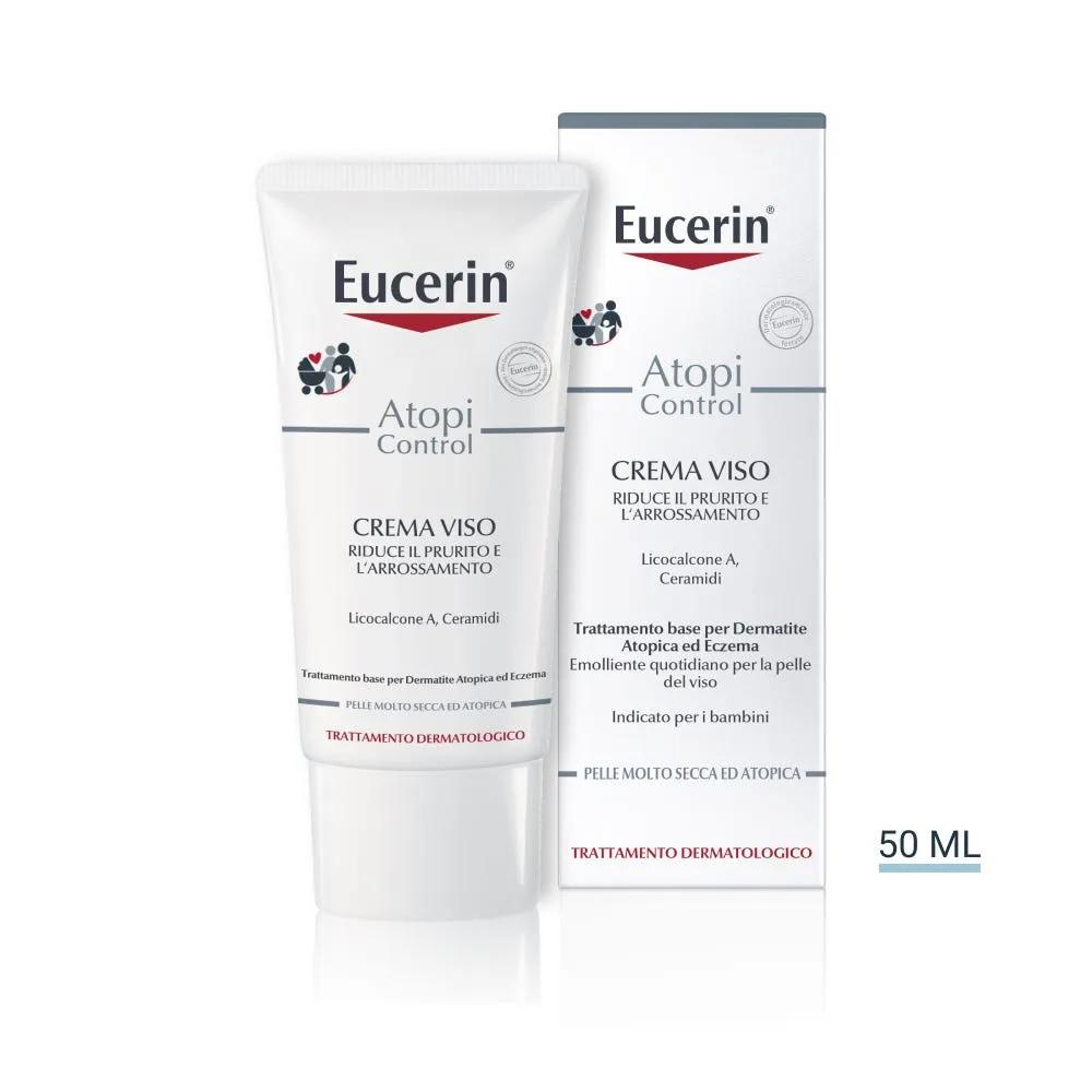 Eucerin AtopiControl Crema Viso Lenitiva Antiprurito Pelle Atopica 50 ml