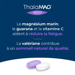 Thalamag Magnésium Marin Sérénité Jour Nuit 30 comprimés