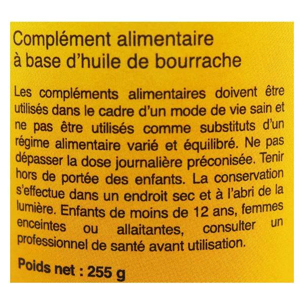 NAT y forma natural aceite de borraja + Vit E 360 cápsulas