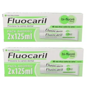 Fluocaril Bi Fluore 4x125 ml PACK ÉCONOMIQUE