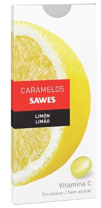 Sawes Caramelos Limão Sem Açúcar Blister 22gr