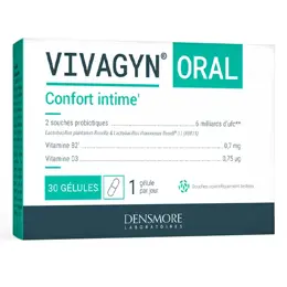 Densmore VIVAGYN ORALE - Pro biotique - Restaure l'équilibre Vaginal -1 mois