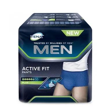 Tena Men Active Fit Slip Assorbente Uomo perdite Urinarie Taglia L 8 Pezzi