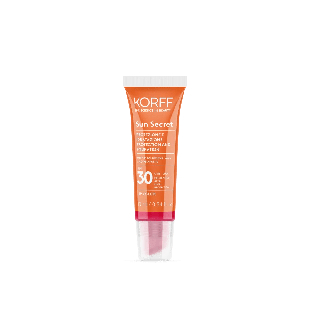 Korff Sun Secret Lip Protezione e Idratazione SPF 30 Color 03 Ciliegia 10 ml