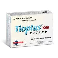 Tioplus 600 Retard Integratore Antiossidante Cellule 30 Compresse