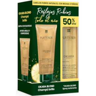René Furterer Pack Okara Blond Shine Shampoo + Lightening Spray (50% Discount)