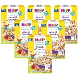 HiPP Bio My First Breakfast Muesli Croccante +15m 6x200 gr