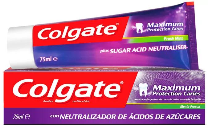 Colgate Maximum Protection Cáries Menta Fresca Pasta de Dentes 75 ml