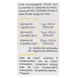 Granions Kid Vitamine D3 20ml