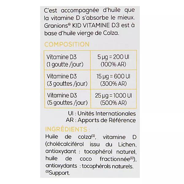 Granions Kid Vitamina D3 20ml