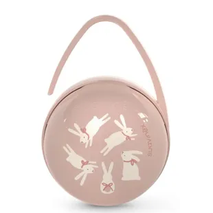 Suavinex Wonderland Pacifier Holder with Pink Bunnies