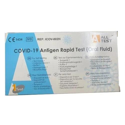 Alltest Test Antigenico Rapido Orale Covid-19 Tampone 1 Kit