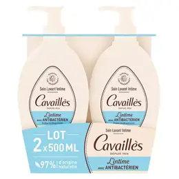 Rogé Cavailles Soin Naturel Toilette Intime Anti-bacterien 2x500ml