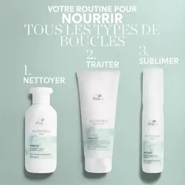 Wella Professionals Nutricurls Après-Shampoing Démêlant Cheveux Ondulés et Bouclés 1L