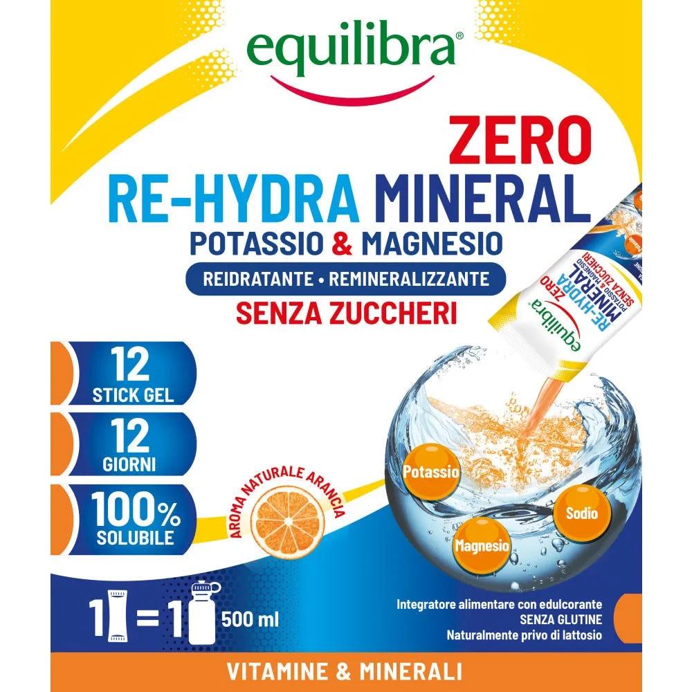 Equilibra Re-Hydra Mineral Zero 12 Stick