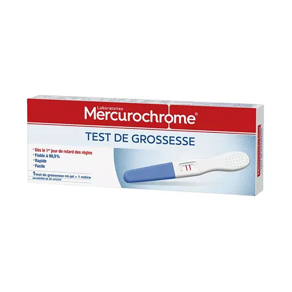 Mercurochrome Test de Embarazo 1 test
