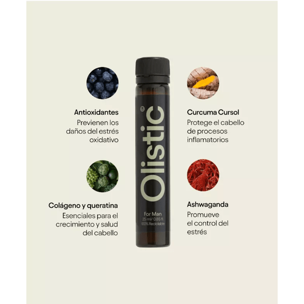 Olistic Men 84 Trinkampullen