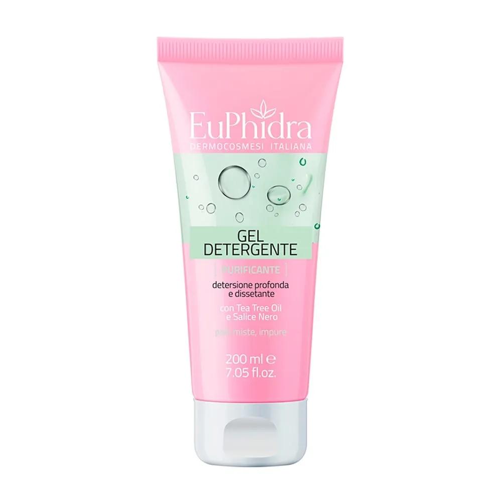 Euphidra Gel Detergente Purificante Per Pelli Miste e Impure 200ml