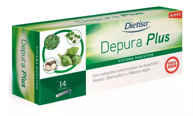 Dietisa depura Plus 10 Frascos de 14ml