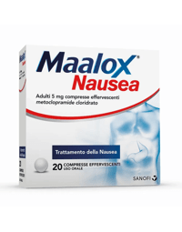 Maalox Nausea Metoclopramide 5 mg 20 Compresse Effervescenti