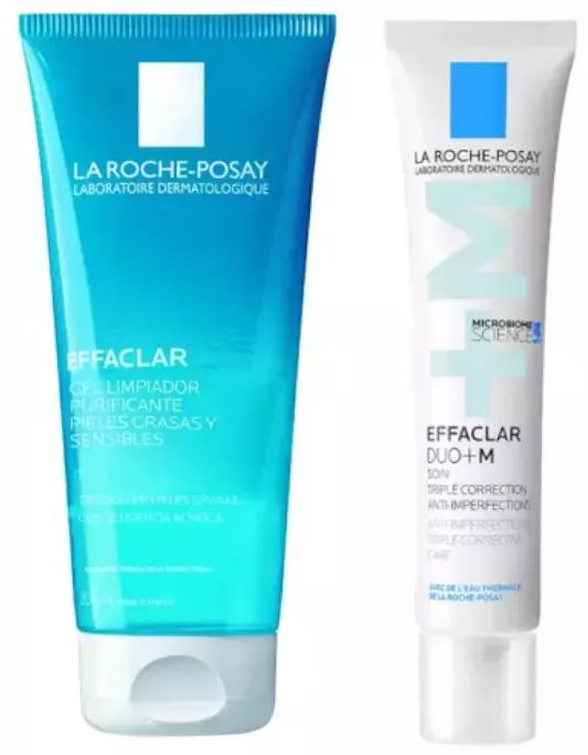 La Roche Posay Effaclar Nachtroutine für jugendliche Akne