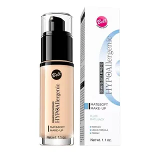 Base makeup matifying mat & Soft HYPO Bell 03 Sunny beige 30 ml