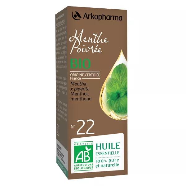 Arko Essentiel Olio Essenziale Bio Menta Piperita N°22 10ml