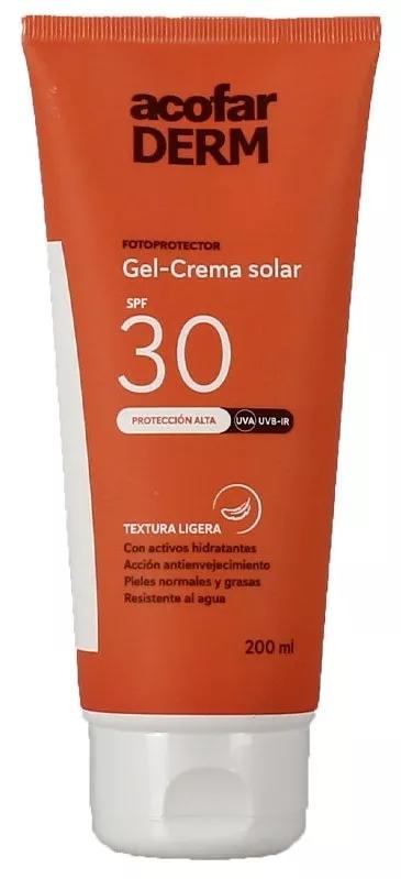 Acofarderm Gel-Crema Solar SPF30 200 ml